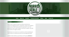 Desktop Screenshot of norrisscale.com